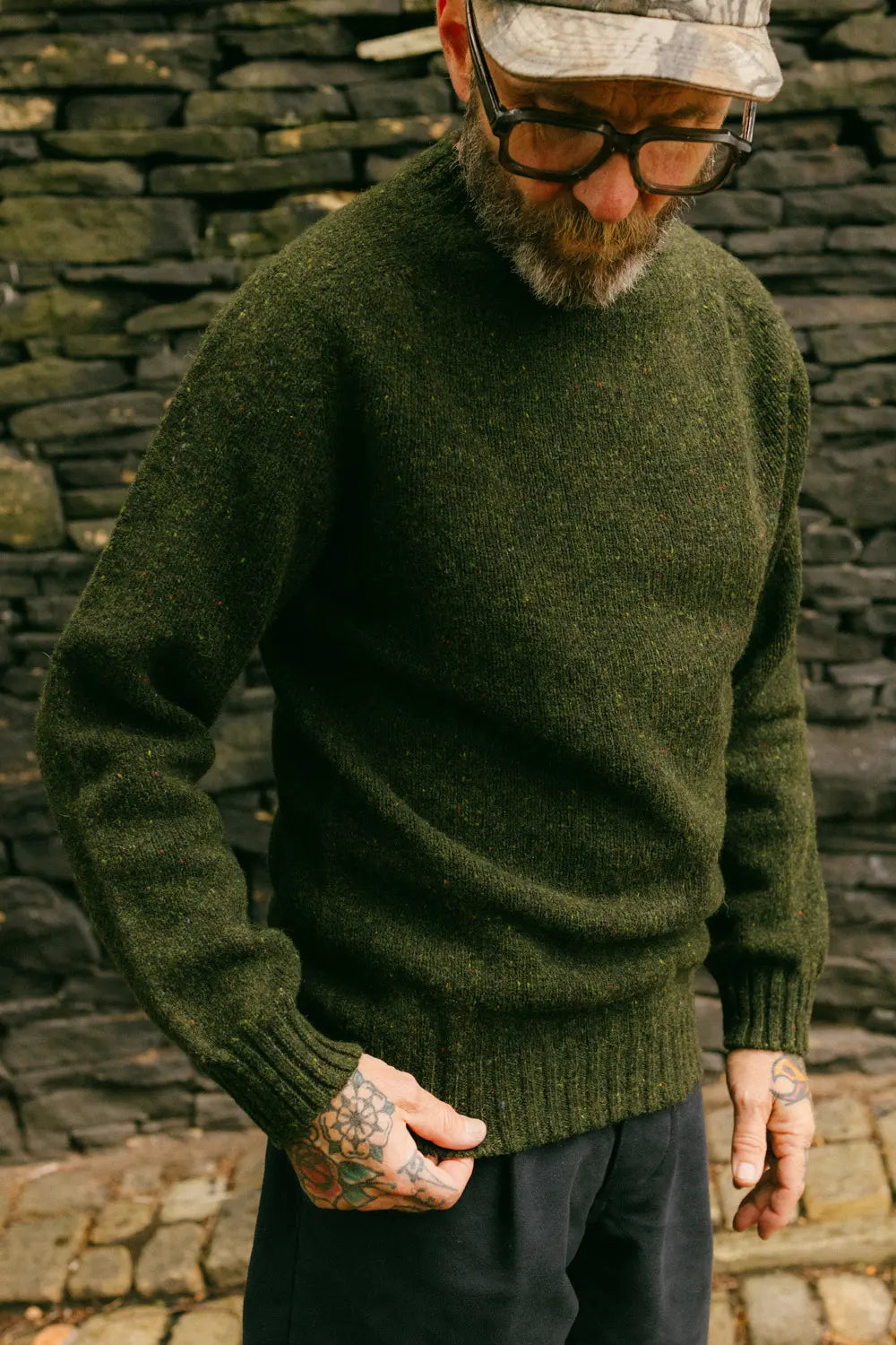 Harris Nep Wool Jumper