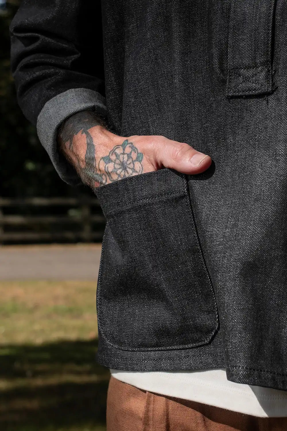 Denim Smock