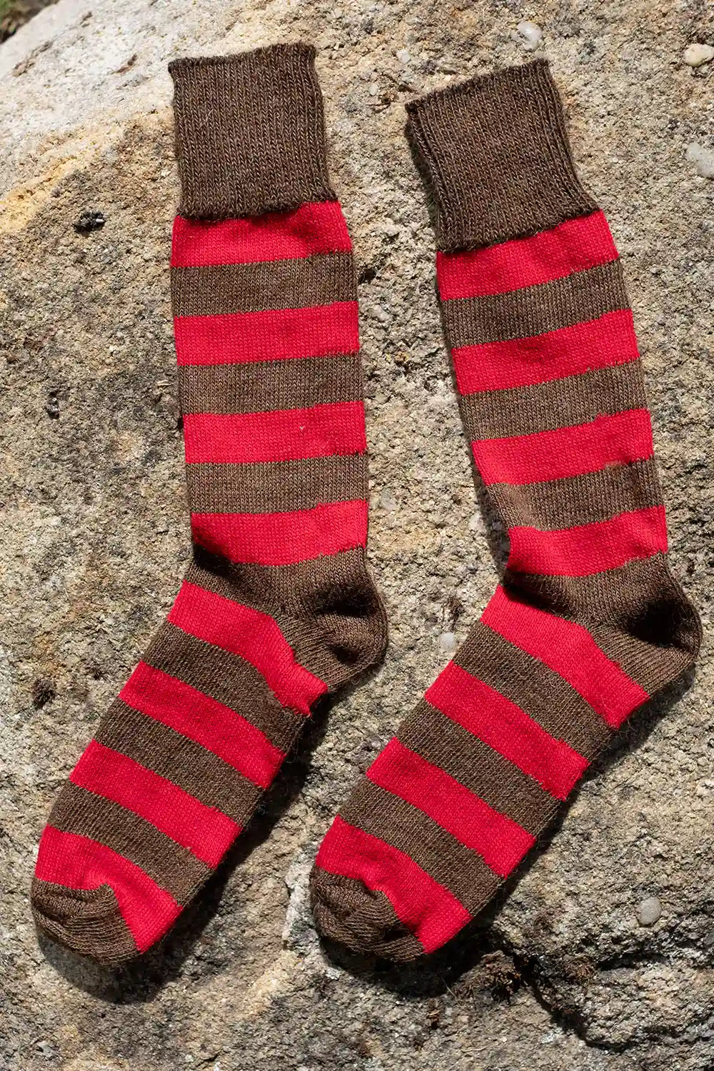 Duelling Alpaca Socks