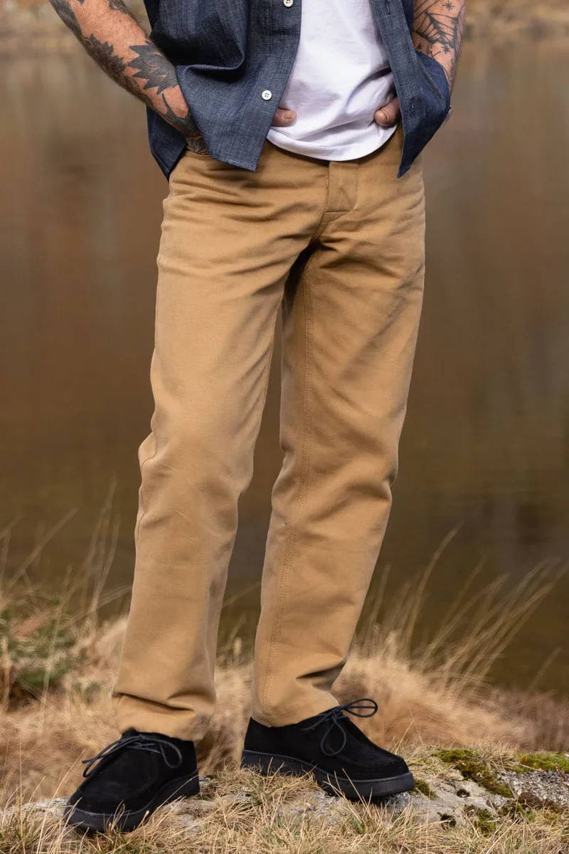 Works Tan Canvas Jeans