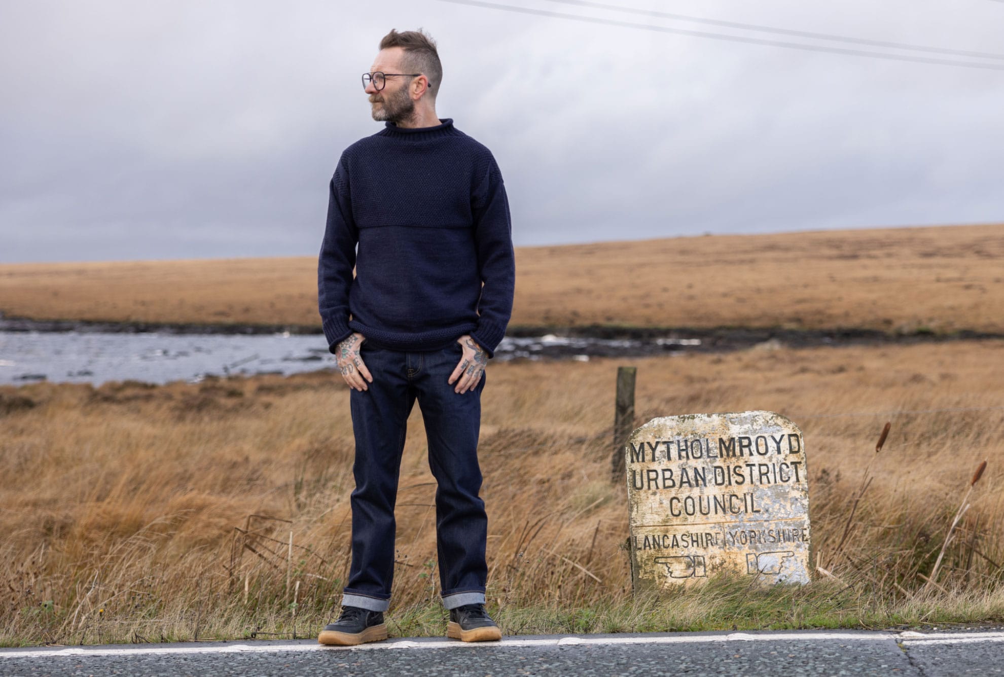 Guernsey Jumper / Kettlewell Navy