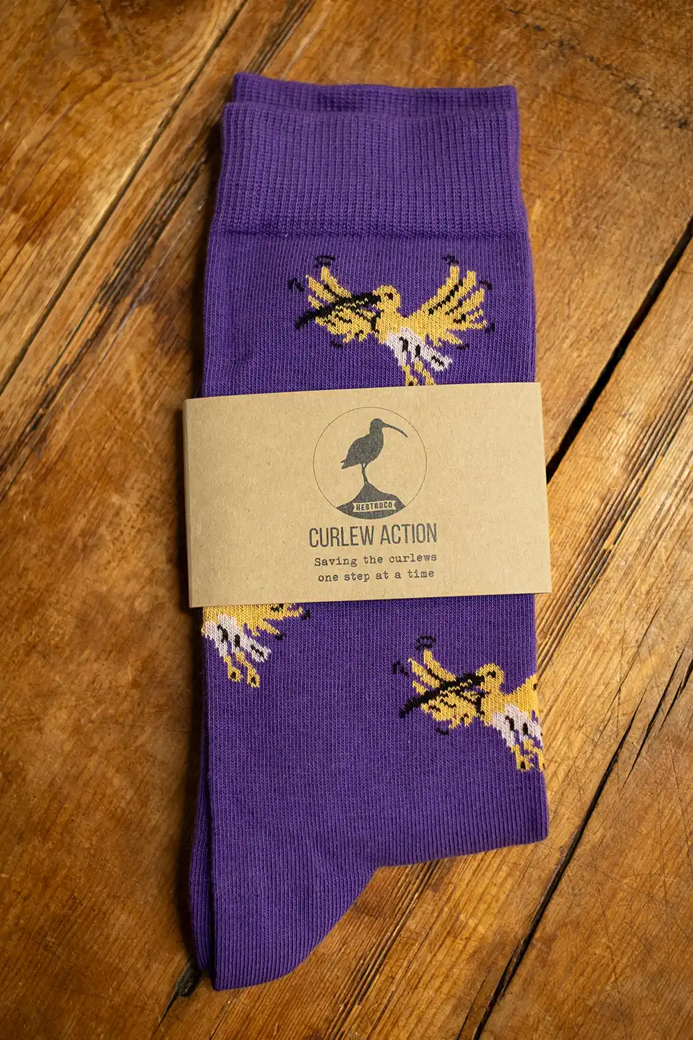 Curlew Socks / Heather Purple