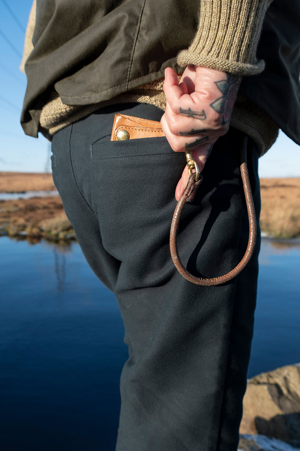 Fatigue Pants / Grey Moleskin