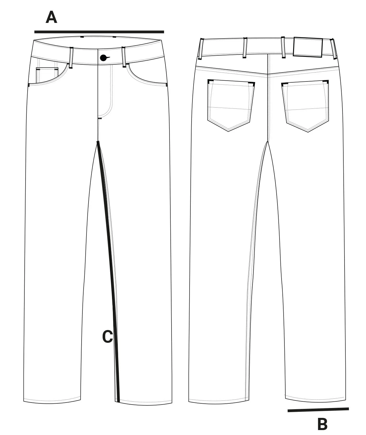 GVNR-14 Selvedge Denim Jeans / Indigo