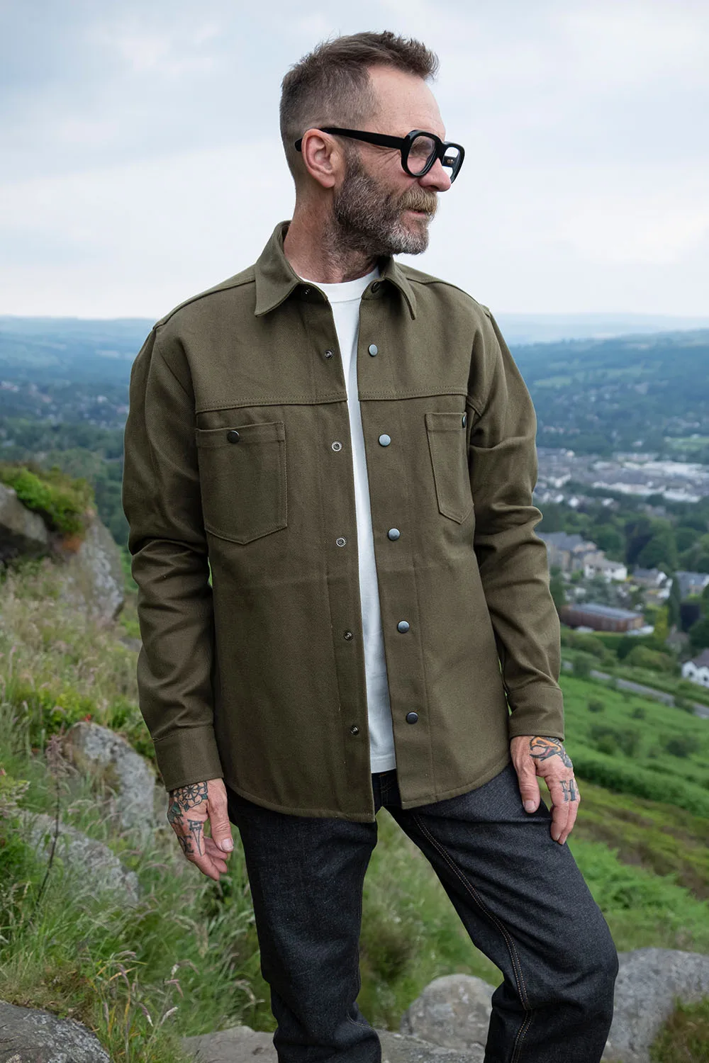 Iron Shirt / Khaki Twill