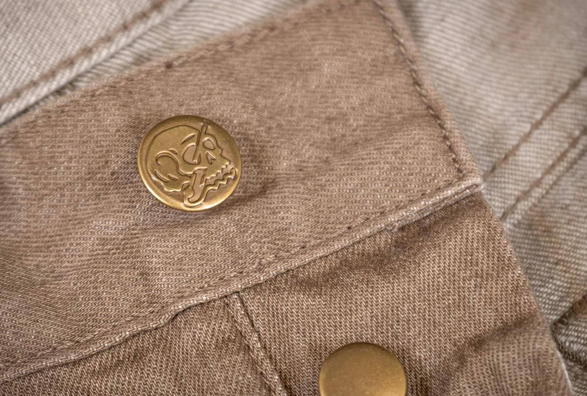 BRTR-11 Selvedge Denim Jeans / Tan