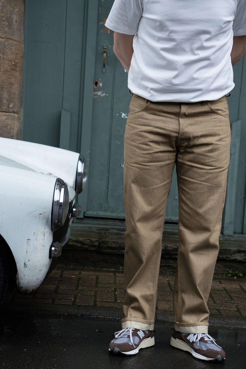 BRTR-11 Selvedge Denim Jeans / Tan