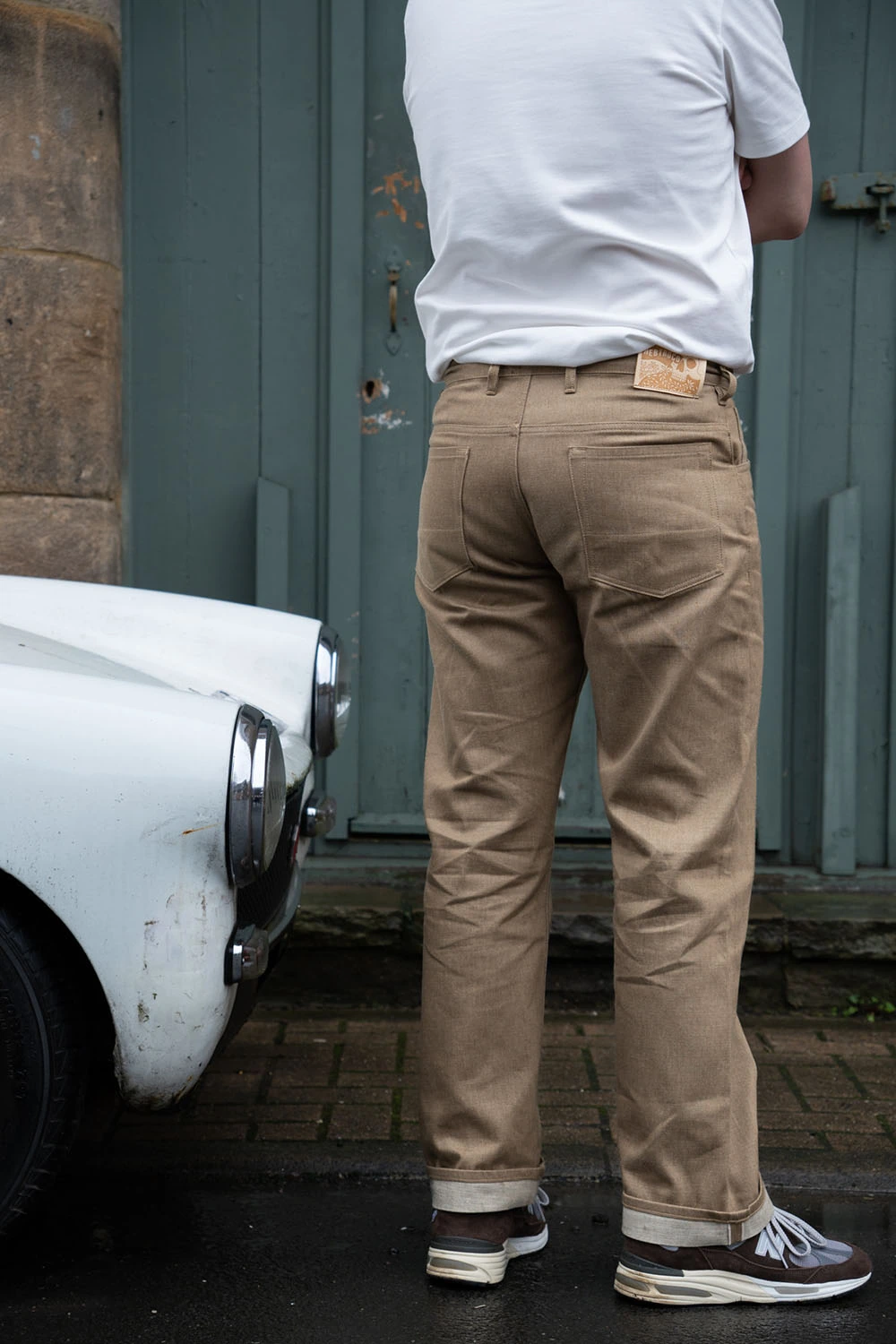 BRTR-11 Selvedge Denim Jeans / Tan