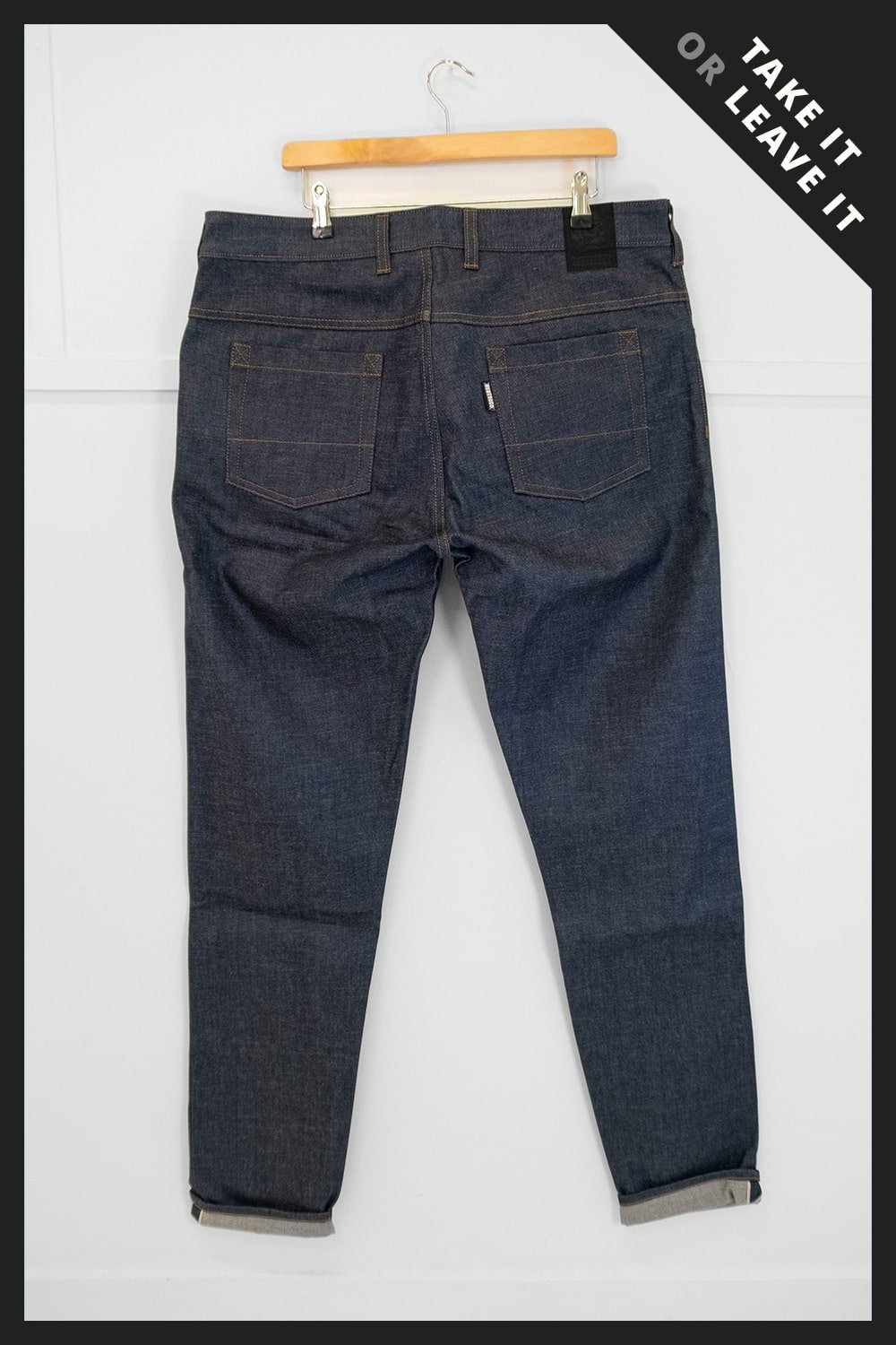 TAKE #60: R14 Selvedge Denim Jeans / Indigo – Size 38/34