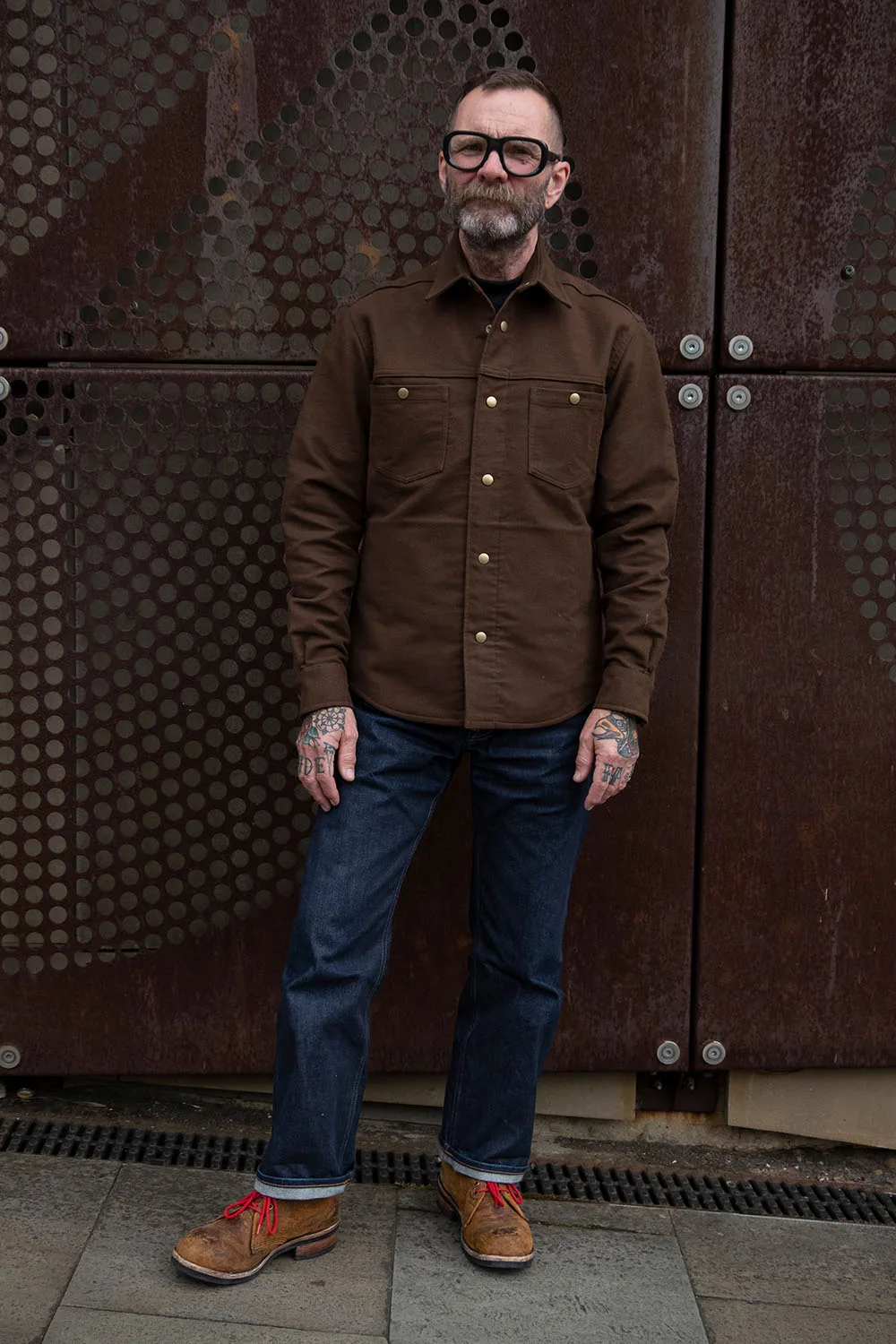 Iron Shirt / Brown Moleskin