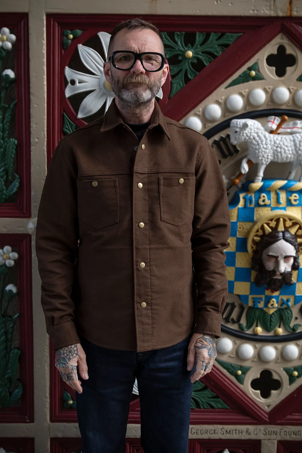 Iron Shirt / Brown Moleskin