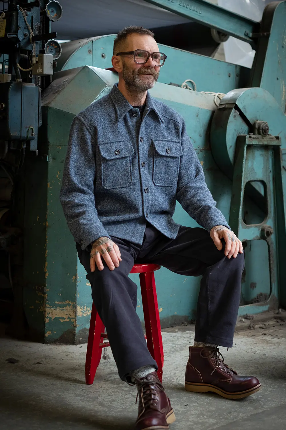 USB36 Wool Overshirt