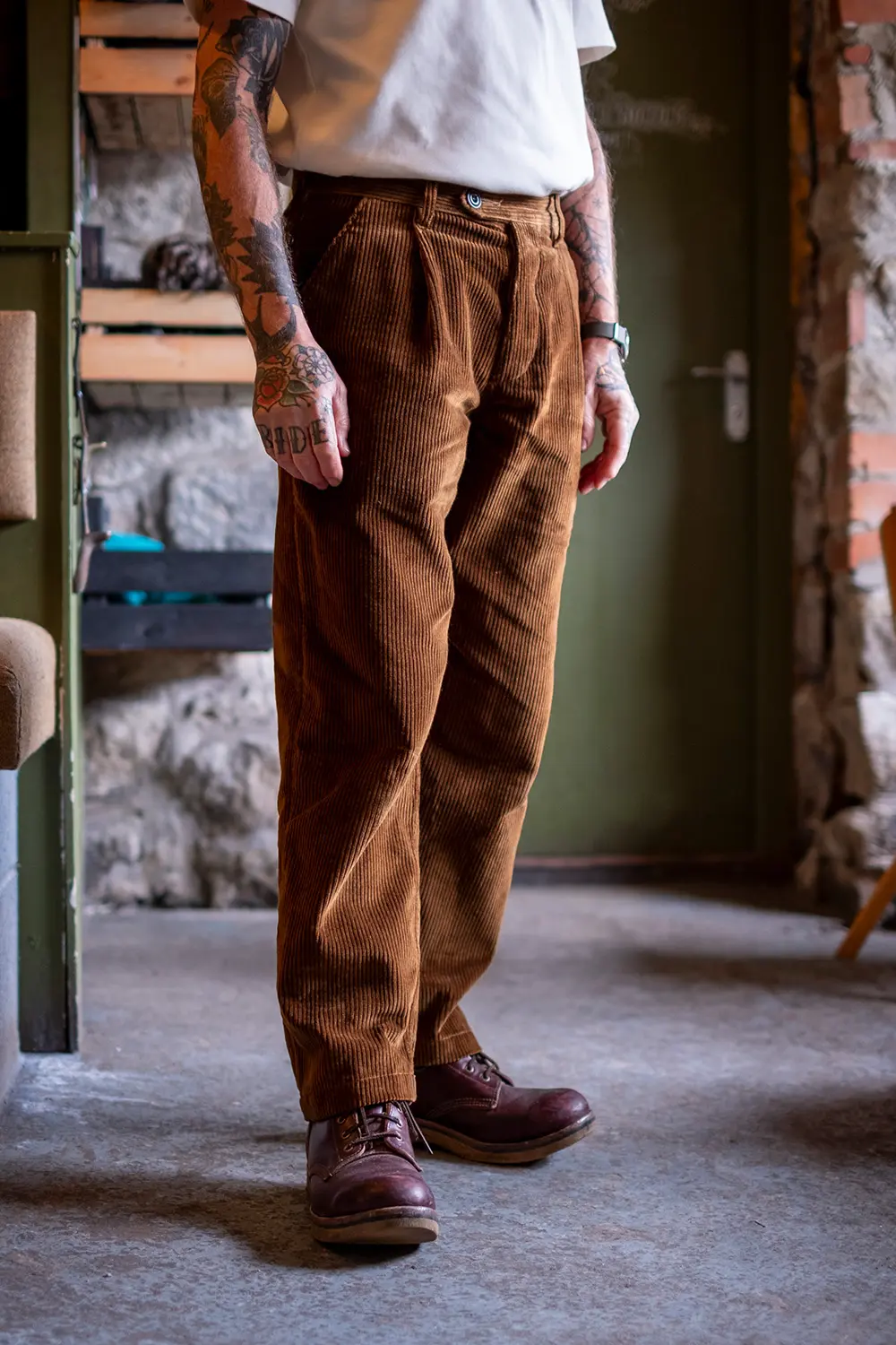 Fireclay Cord Trousers