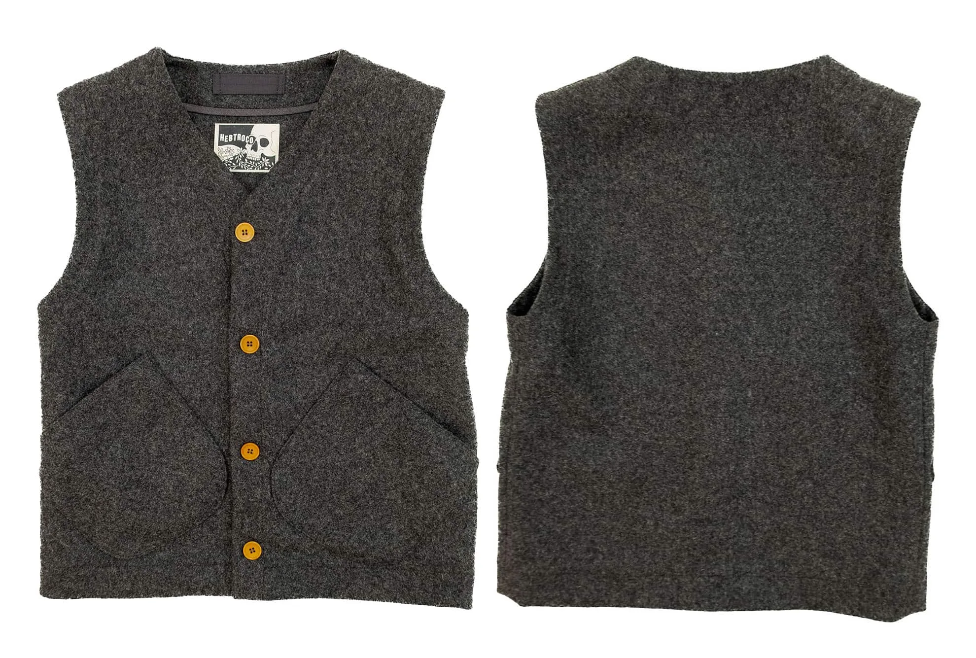 Melton Vest / Grey