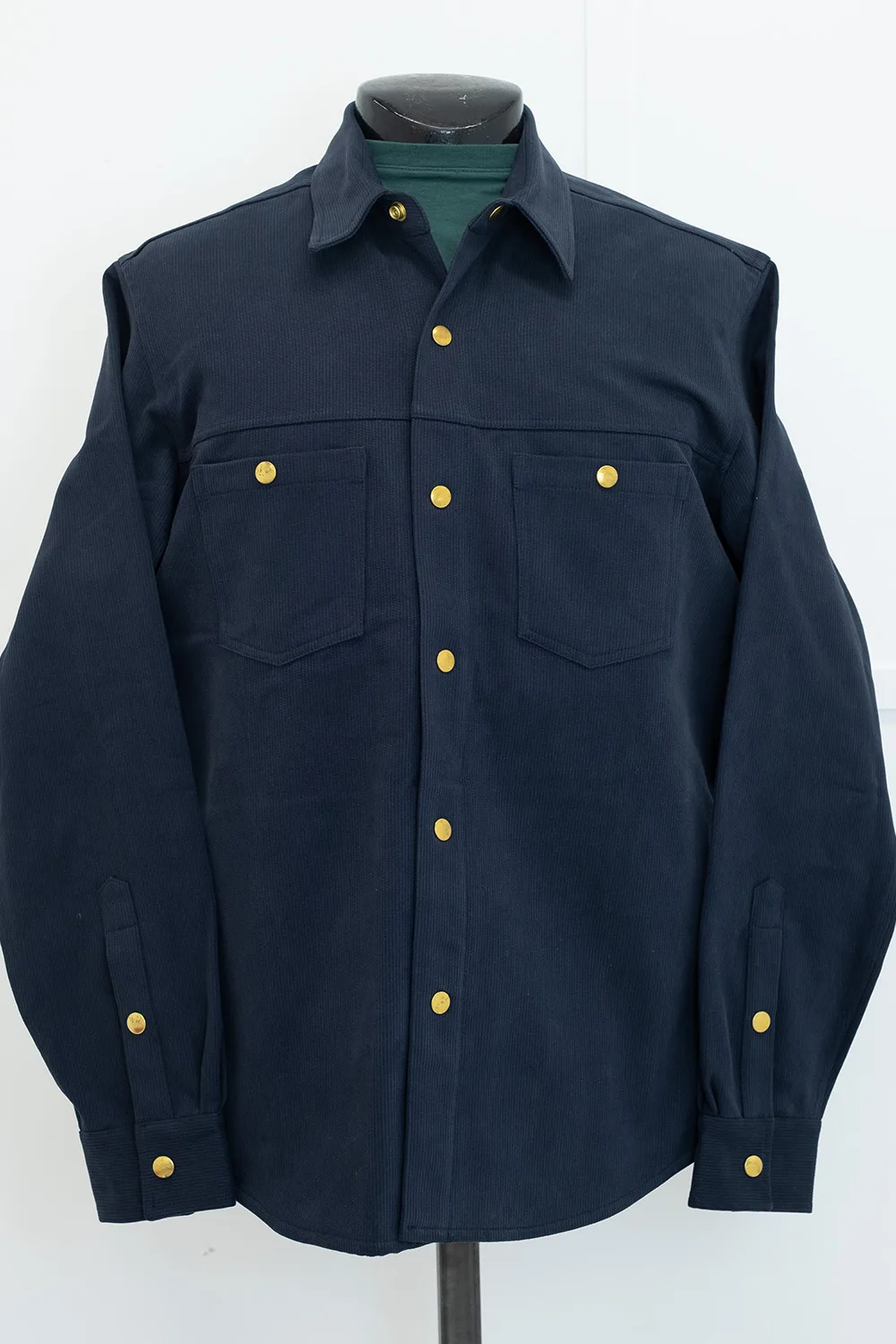 Seconds 31 – Iron Shirt / Bedford Cord Navy – M