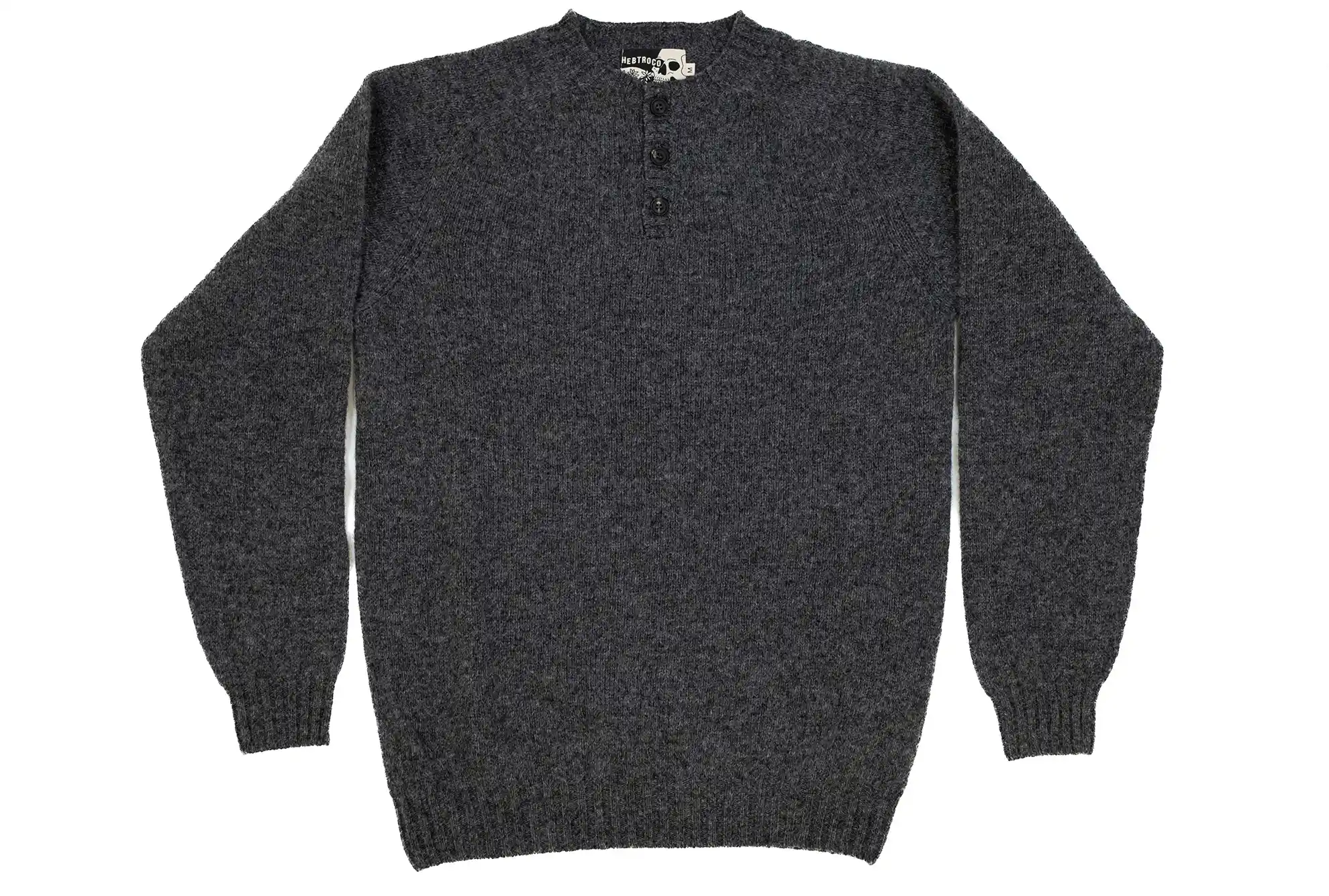 Henley Basalt Jumper