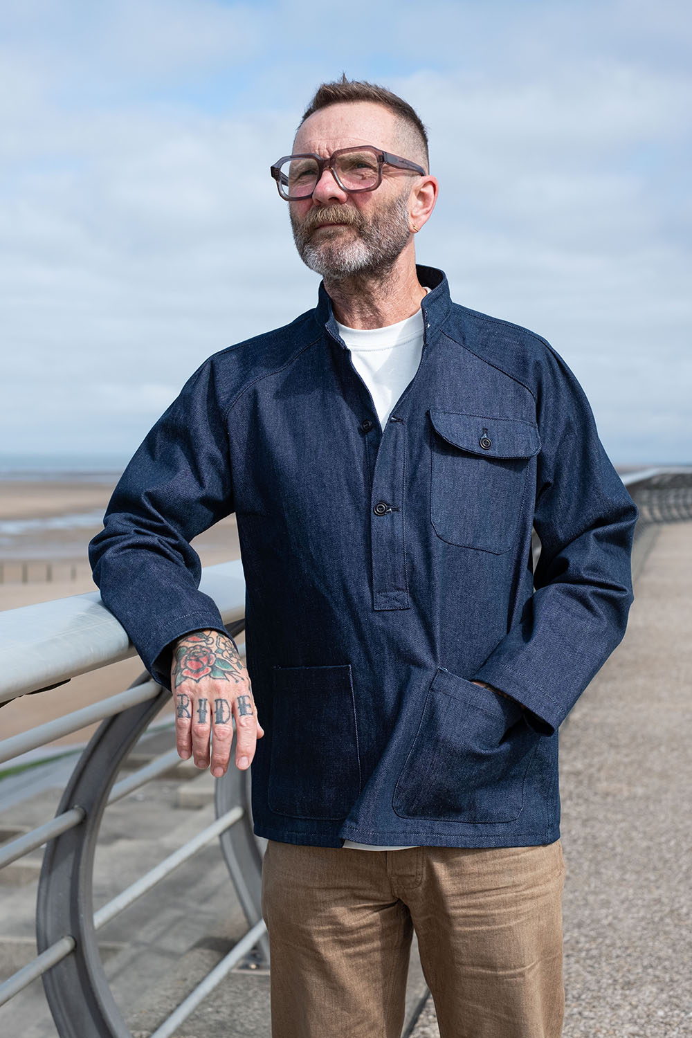 Denim Smock