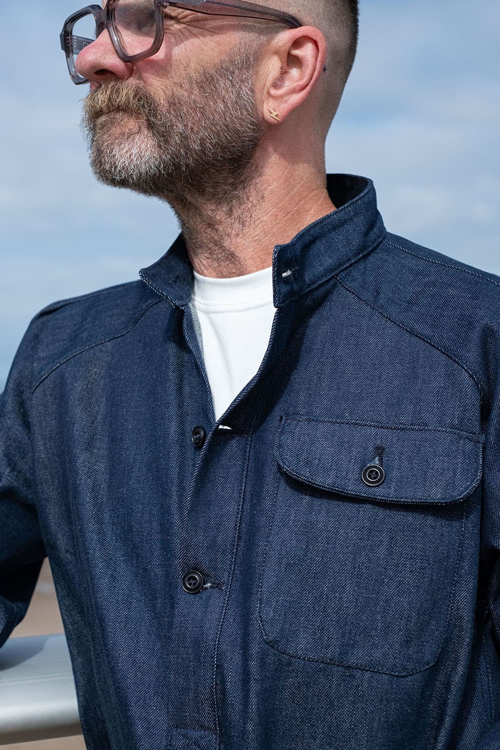 Denim Smock
